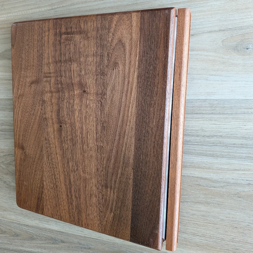 Solid Wood photo album Binder, Laser Engraved